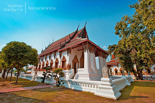 วัดสุวรรณดาราราม - อยุธยาไหว้พระ ๙ วัด